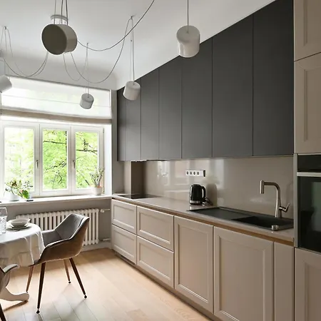 Modern 2-bdrm Centre 公寓 里加